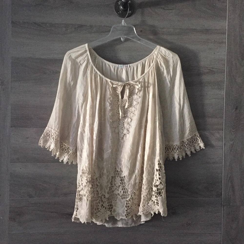 Oversized Boho Blouse